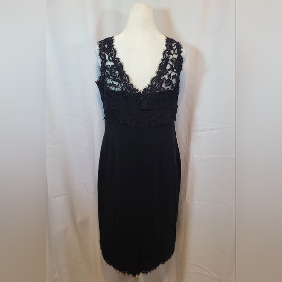 Anne Klein Lace Dress with Sweetheart Neckline - Picture 10 of 12